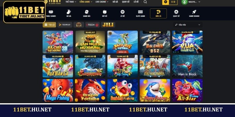 Đôi nét về bắn cá 11BET